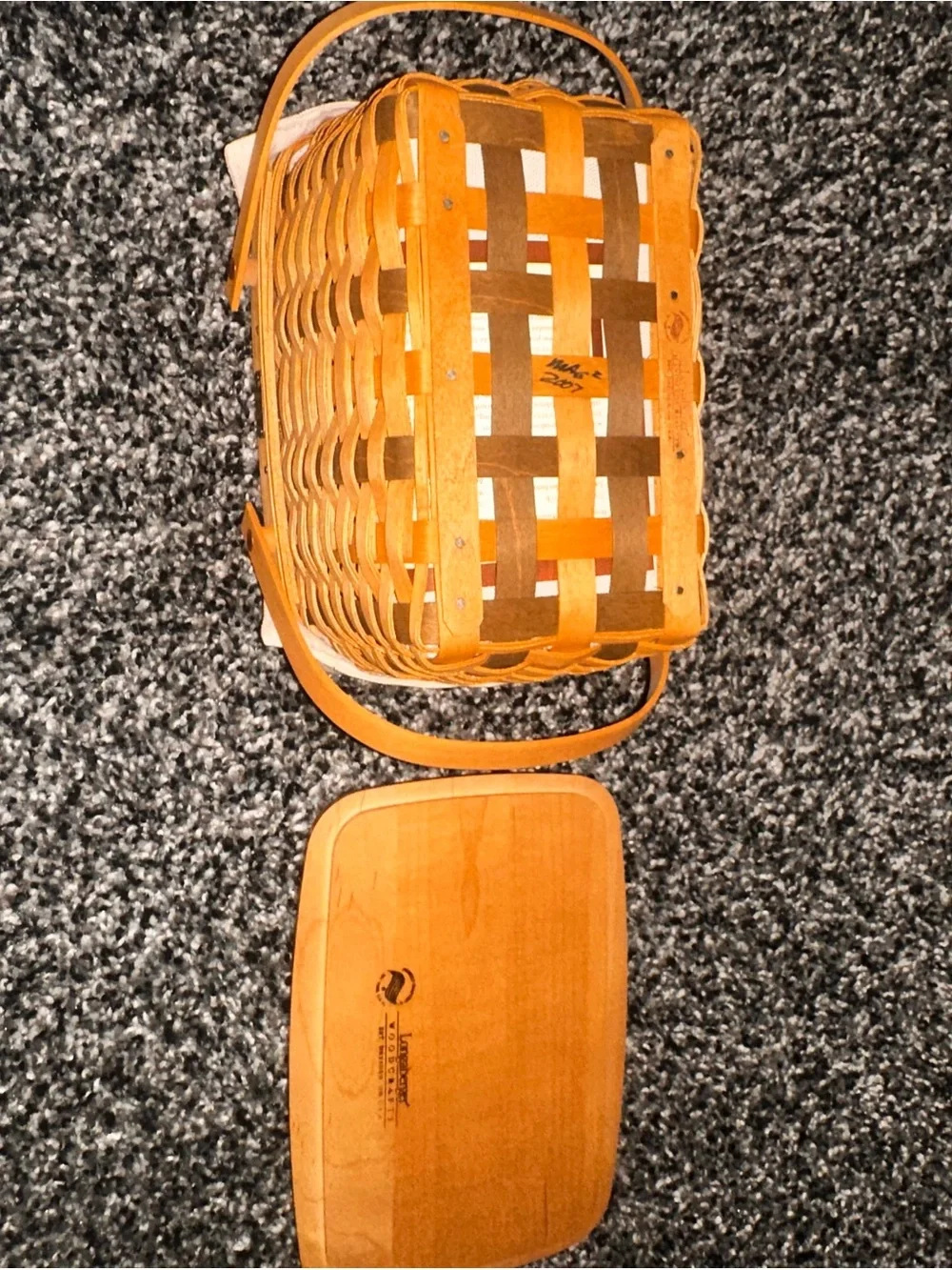 Longaberger, Home Office 10th Anniversary Basket